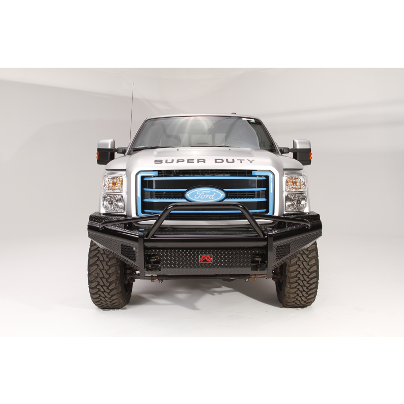 Fab Fours Black Steel Front Ranch Bumper w/ Pre Runner Guard Model FS11-S2562-1