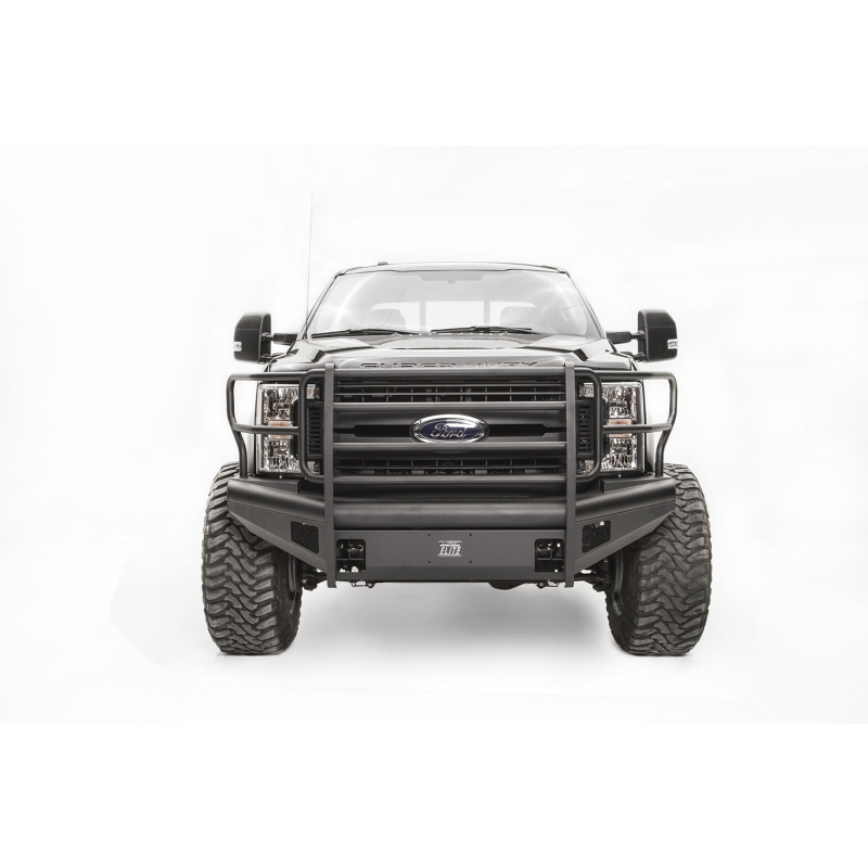 Fab Fours Elite Front Ranch Bumper w/ Grille Guard Model FS17-Q4160-1