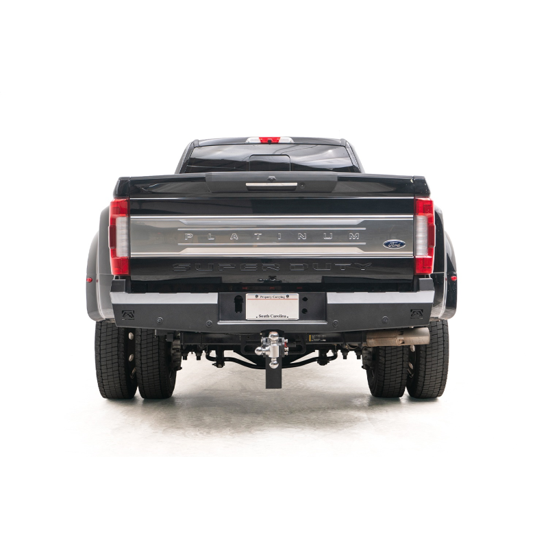 Fab Fours Red Steel Rear Bumper Model FS17-RT4150-1