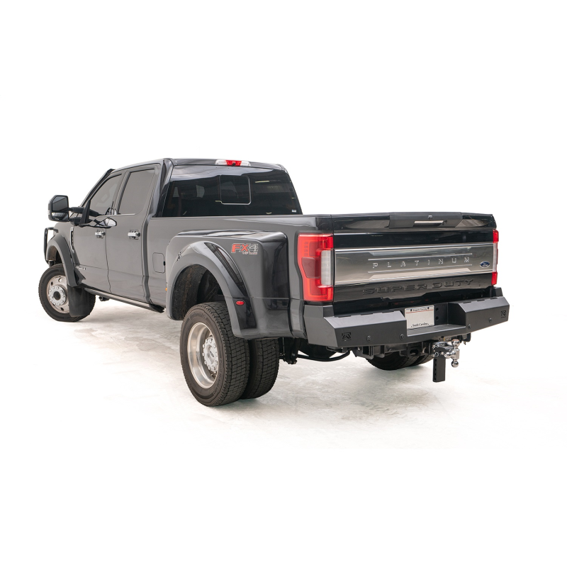 Fab Fours Red Steel Rear Bumper Model FS17-RT4150-1