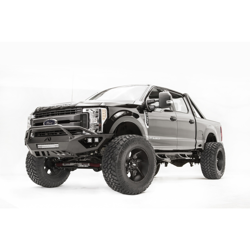 Fab Fours Vengeance Front Bumper w/ Pre Runner Guard Model FS17-V4152-1