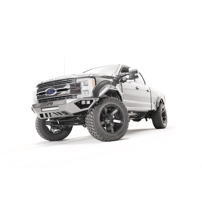Fab Fours Open Fender Front Bumper Model FS17-V4161-1