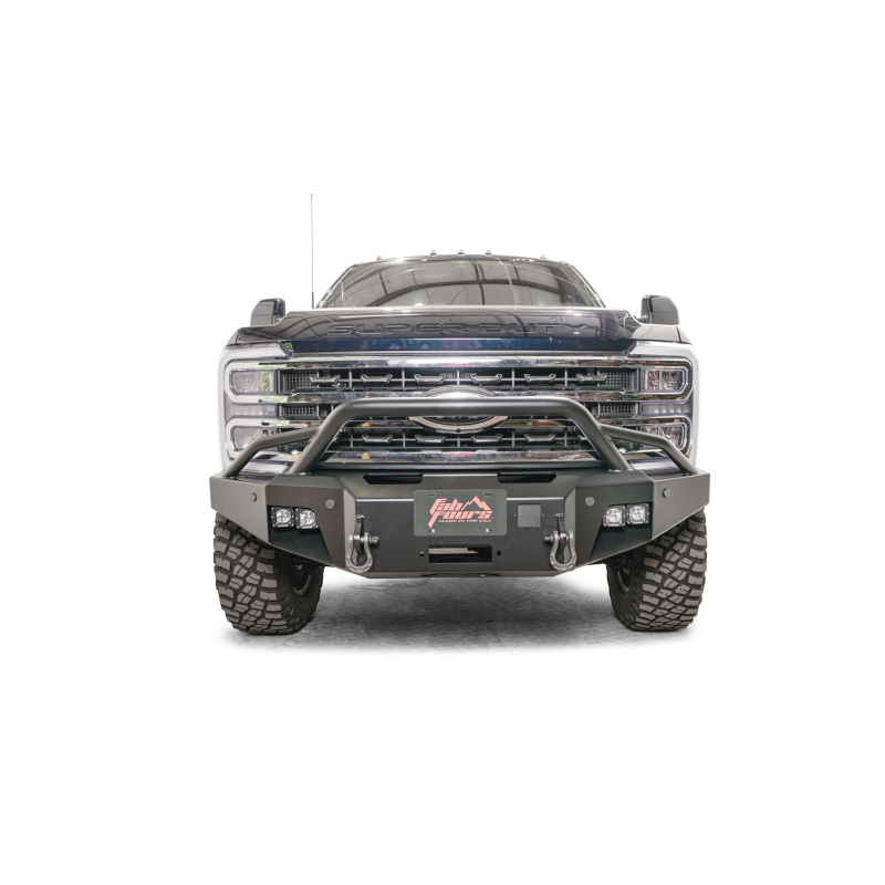 Fab Fours Premium Winch Front Bumper w/ Pre-Runner Guard Adaptive Cruise Control Compatible Model FS23-A5962-1