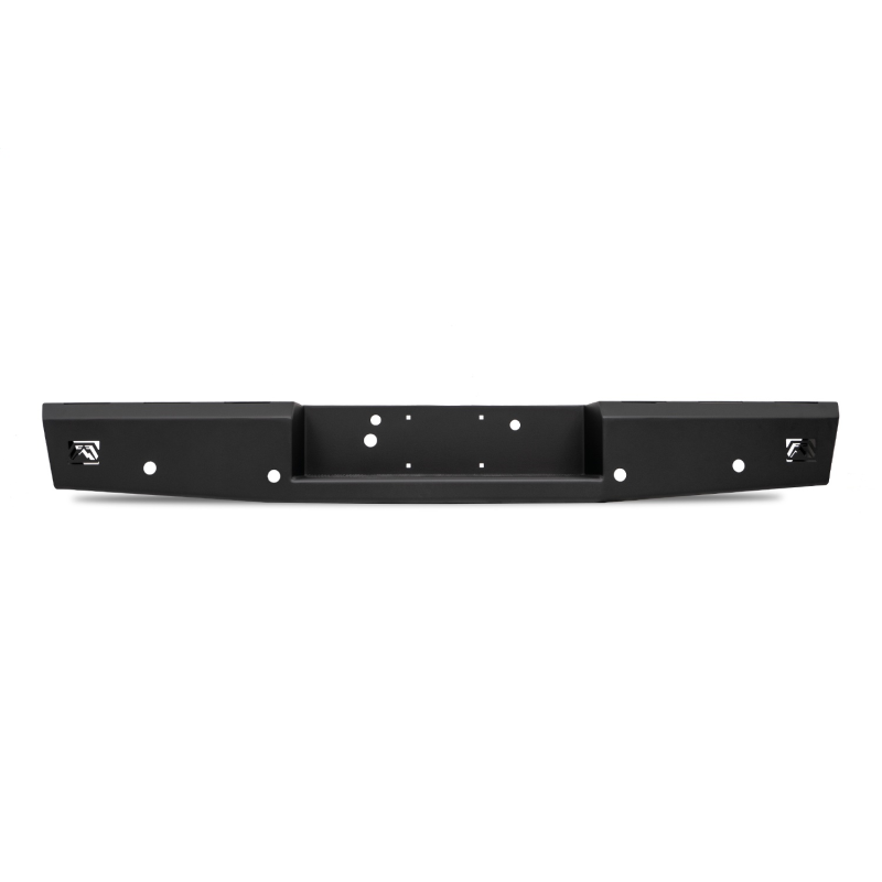 Fab Fours Red Steel Rear Bumper Model FS99-RT1350-1