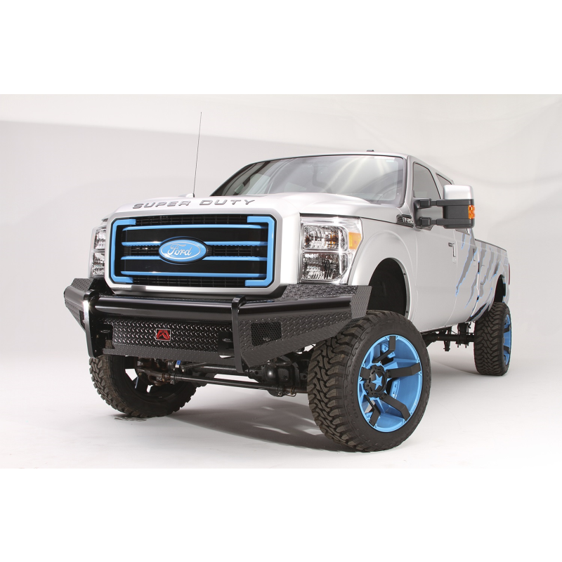 Fab Fours Black Steel Front Ranch Bumper Model FS99-S1661-1