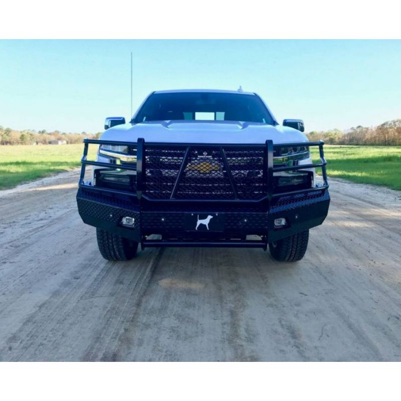 Ranch Hand Summit Series Front Bumper W/ Grille Guard Fits Select 19-22 Chevrolet Silverado 1500  Model FSC19HBL1