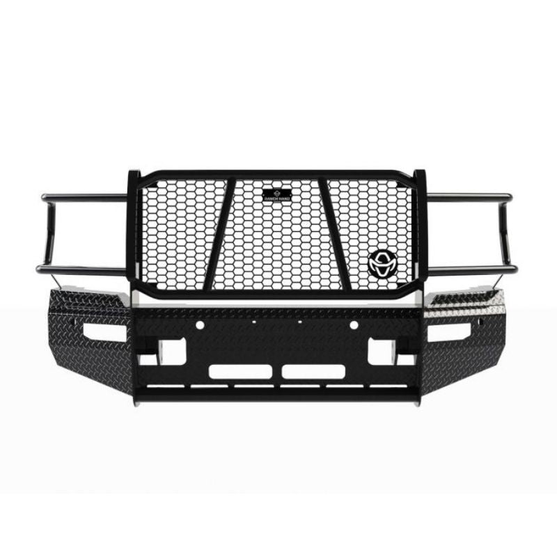 Ranch Hand Summit Series Front Bumper W/ Grille Guard Fits Select 19-24 Ram 2500/3500 Model FSD191BL1