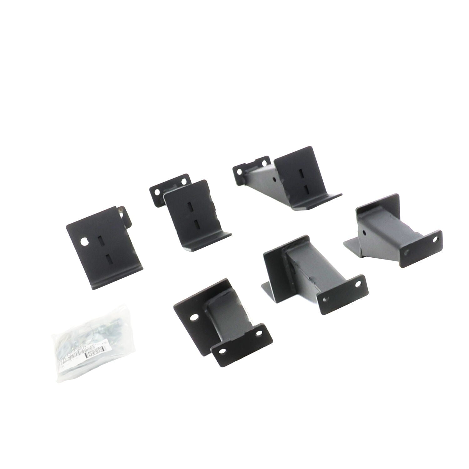 Dominator Xtreme DT SideSteps 6 Inch With Frame Mounted Bracket Kit Textured Black For 2007-2018 Jeep Wrangler JK Go Rhino