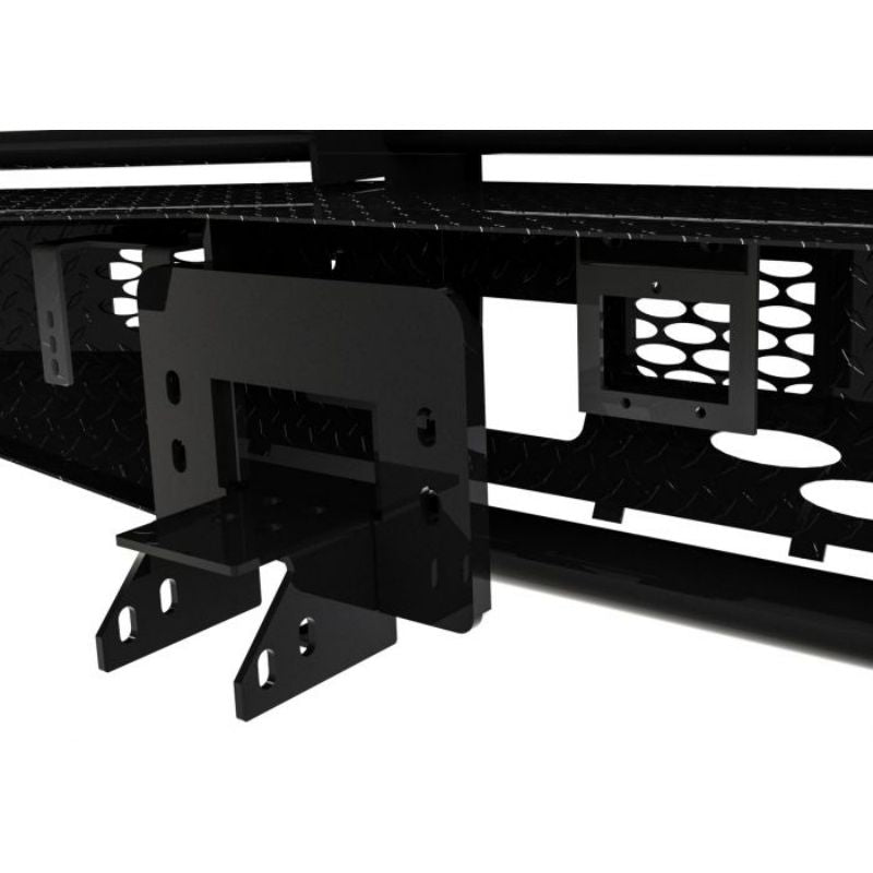 Ranch Hand Summit Series Front Bumper W/ Grille Guard Fits Select 17-22 Ford Super Duty F-250/F-350/F-450/F-550 Model FSF201BL1C