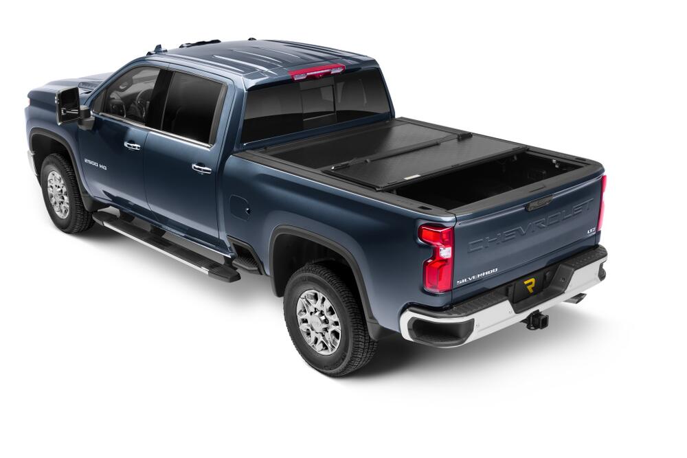 Tonneau Cover Flex 2020-2026 Silverado/Sierra 2500 HD/3500 HD 6 Foot 10 Inch Bed Black Textured UnderCover