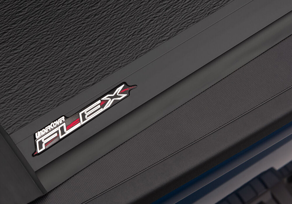 Tonneau Cover Flex 2021-2026 Ford F-150 8 Foot 2 Inch Bed Std/Ext/Crew Black Textured UnderCover