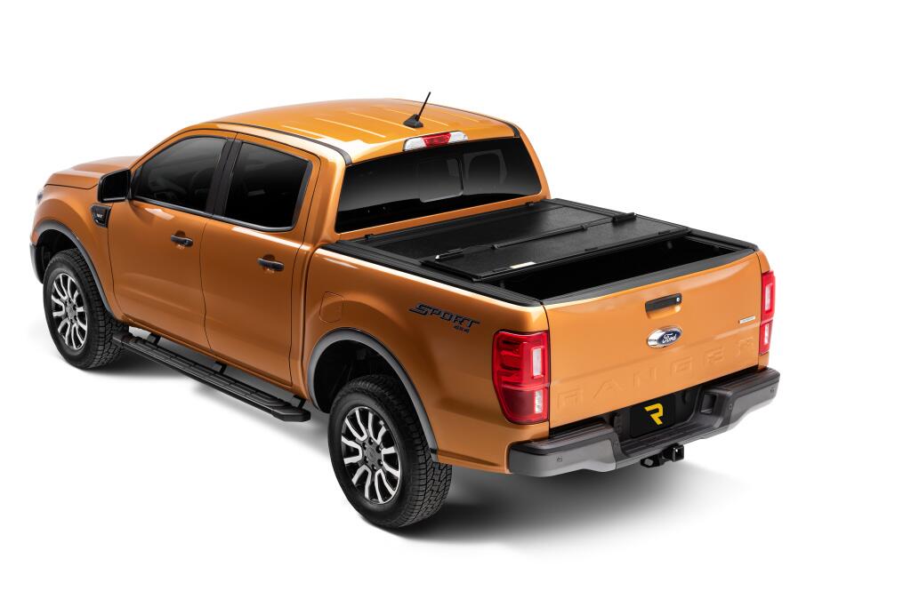 Tonneau Cover Flex 2024-2025 Ford Ranger Crew Cab 5 Foot Bed Black Textured UnderCover
