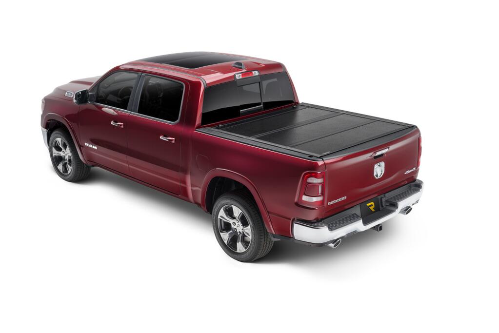Tonneau Cover Flex 2019-2026 (New Body Style) Ram 5 Foot 7 Inch Bed Crew Cab Without RamBox Without Multifunction Tailgate Black Textured UnderCover
