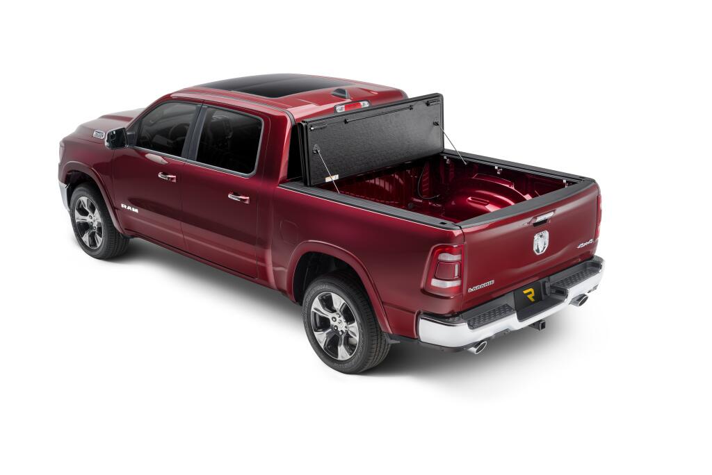 Tonneau Cover Flex 2019-2026 (New Body Style) Ram 5 Foot 7 Inch Bed Crew Cab Without RamBox Without Multifunction Tailgate Black Textured UnderCover