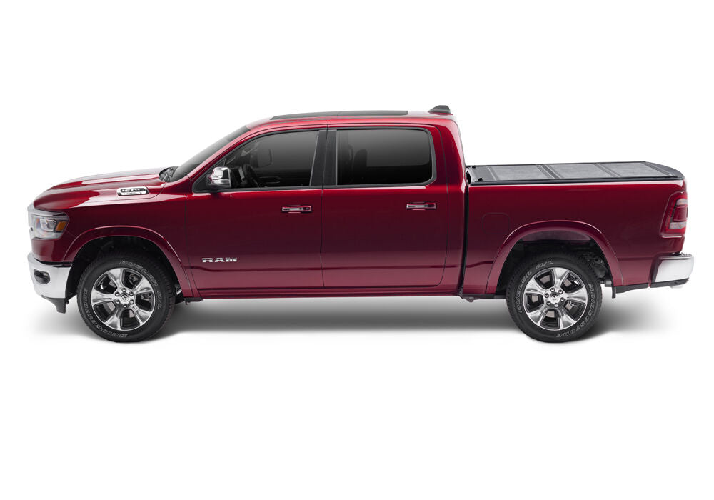 Tonneau Cover Flex 2019-2026 (New Body Style) Ram 5 Foot 7 Inch Bed Crew Cab Without RamBox Without Multifunction Tailgate Black Textured UnderCover