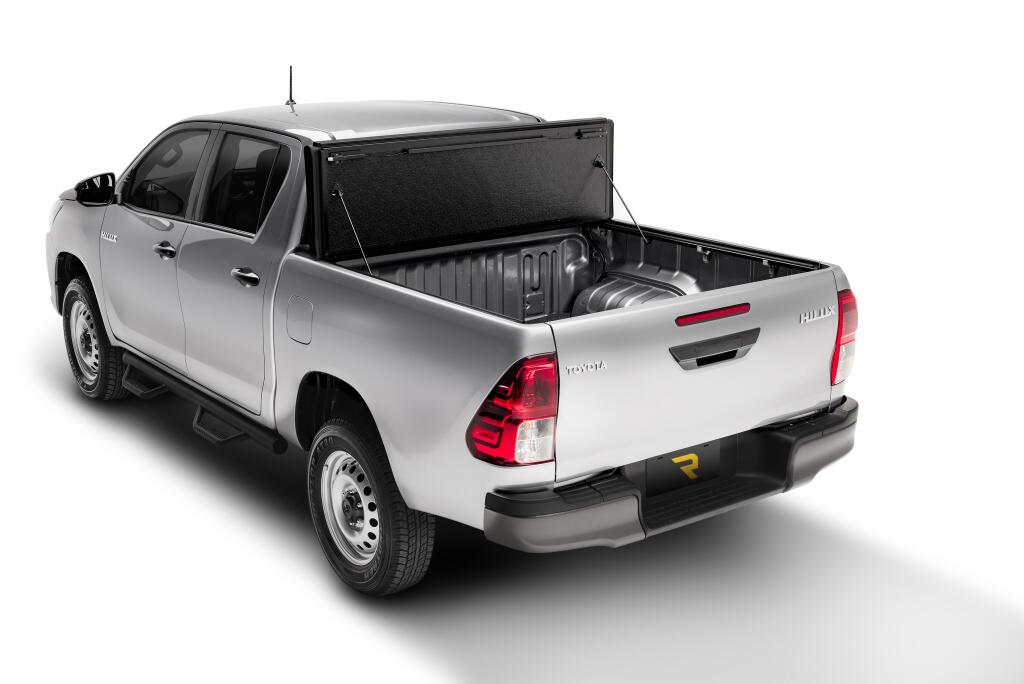 Tonneau Cover Flex 2007-2021 Toyota Tundra 5 Foot 6 Inch Bed CrewMax Without Deck Rail System Without Trail Special Edition Storage Boxes Black Textured UnderCover