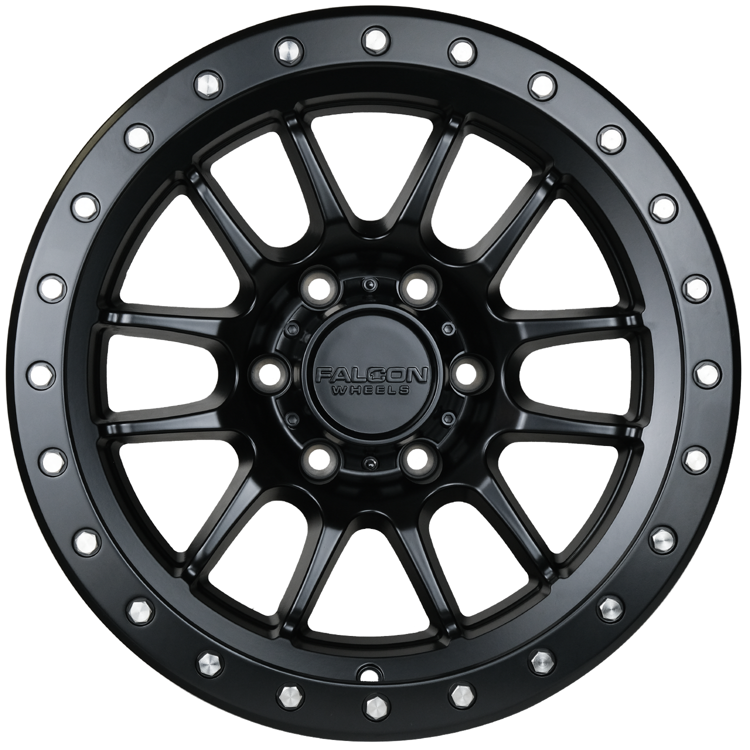 T7 - Matte Black 17x9