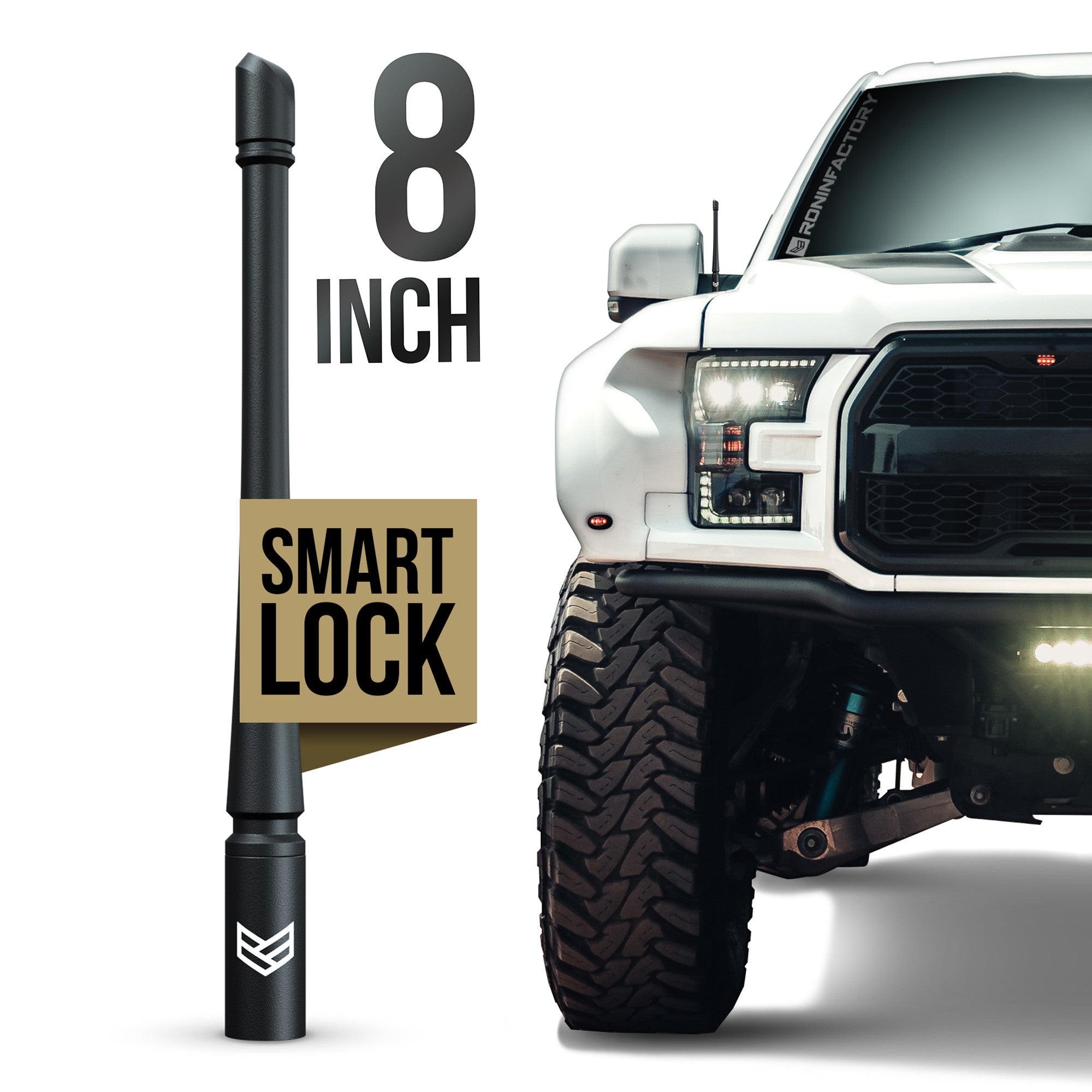 SMARTLOCK™ SHORT FLEXIBLE ANTENNA 8 INCH FOR FORD (NEW!)
