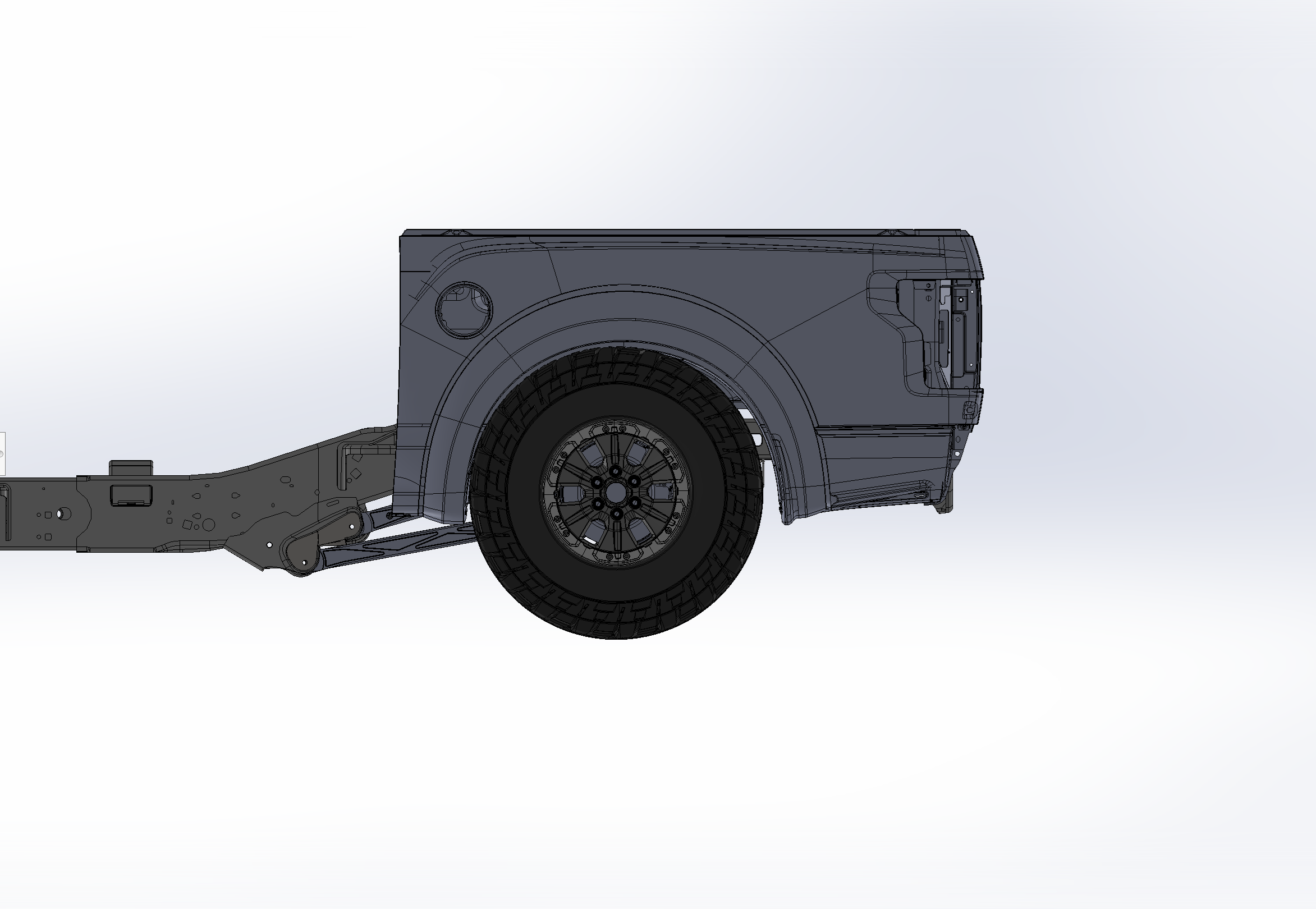 2017-2020 Raptor long travel 5-link rear suspension coil over conversion kit for F150 and Gen 2 Raptors.