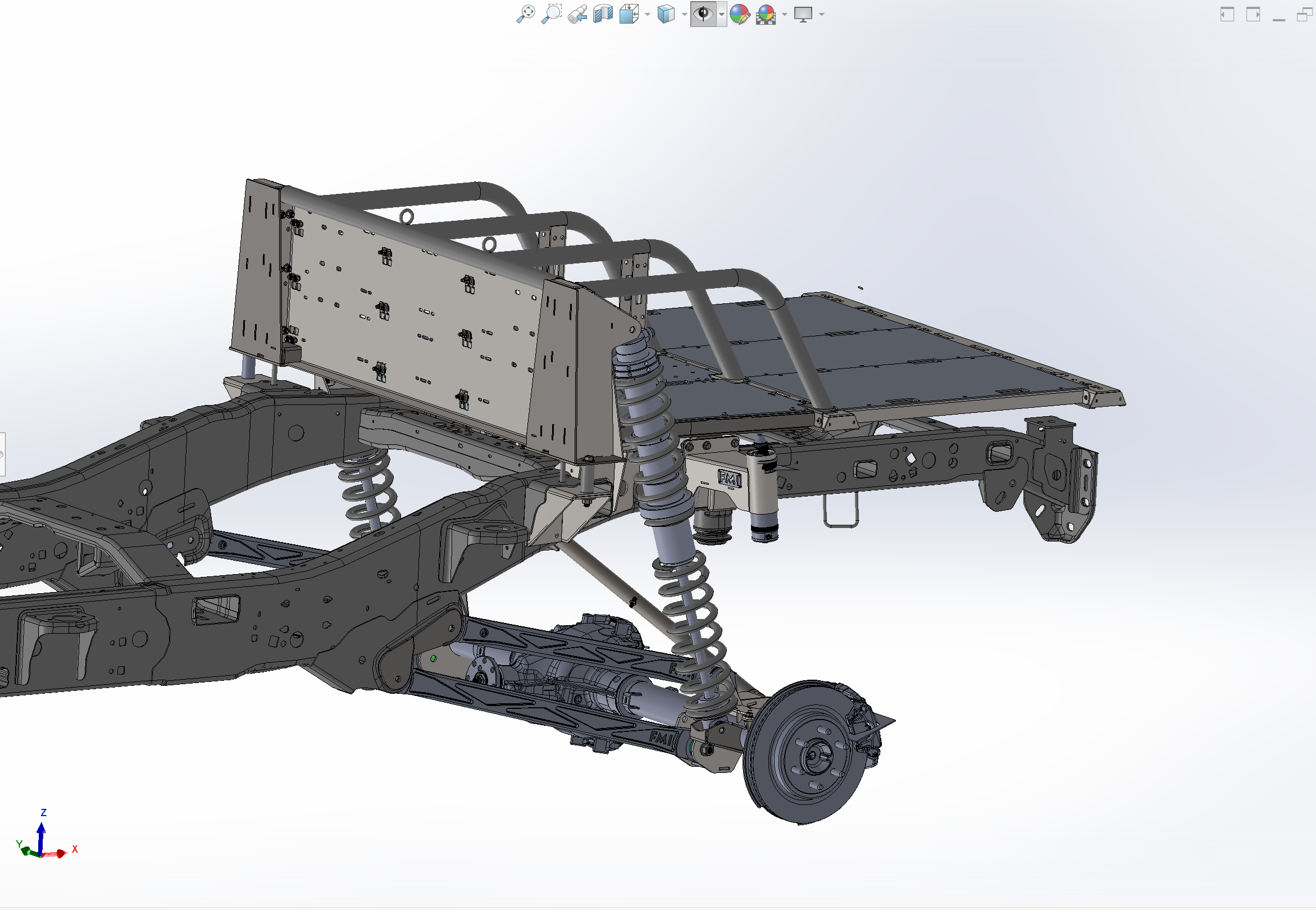 2017-2020 Raptor long travel 5-link rear suspension coil over conversion kit for F150 and Gen 2 Raptors.