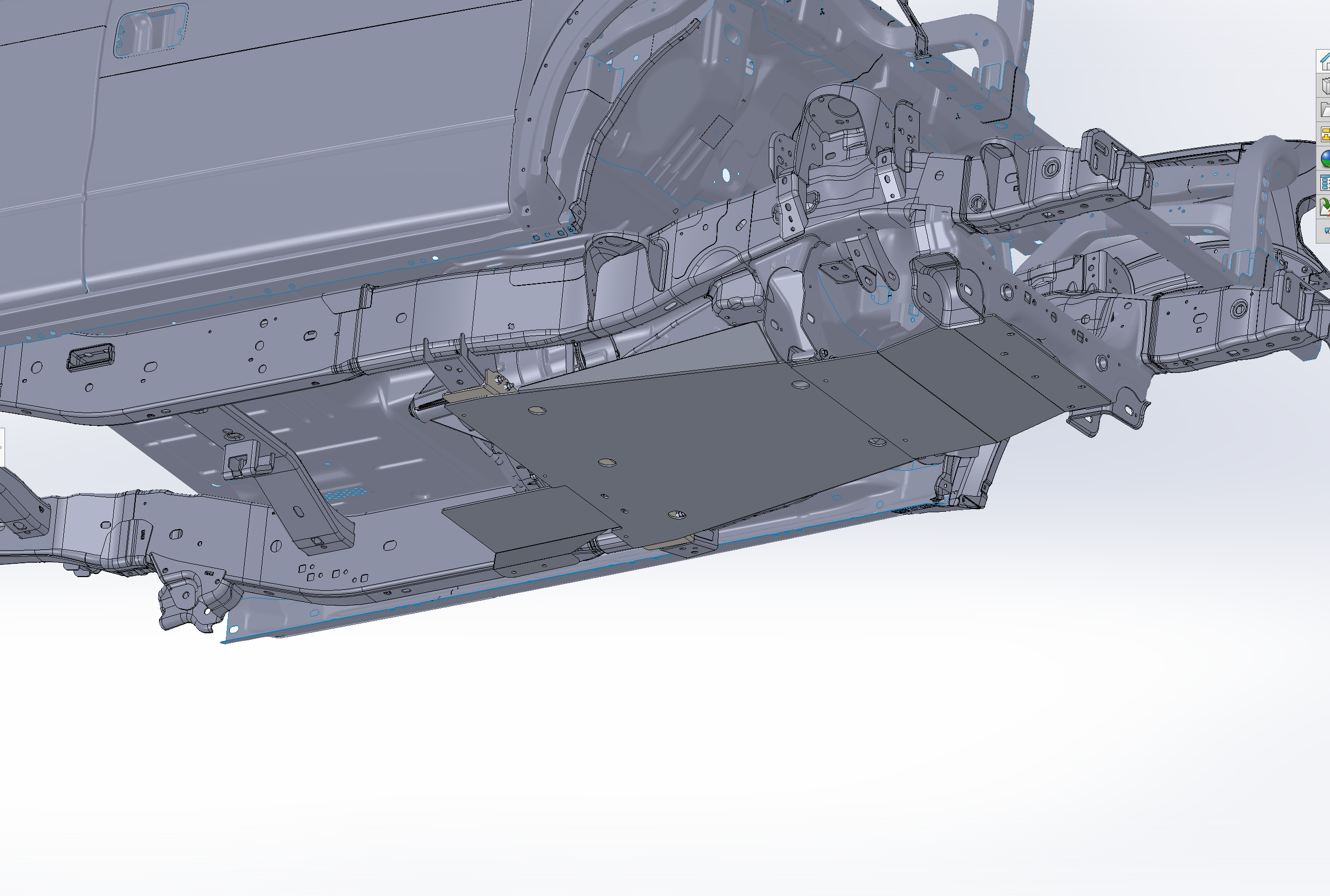 2010-2014 Ford Raptor skid plate kit designed for underbody protection and off-road durability.