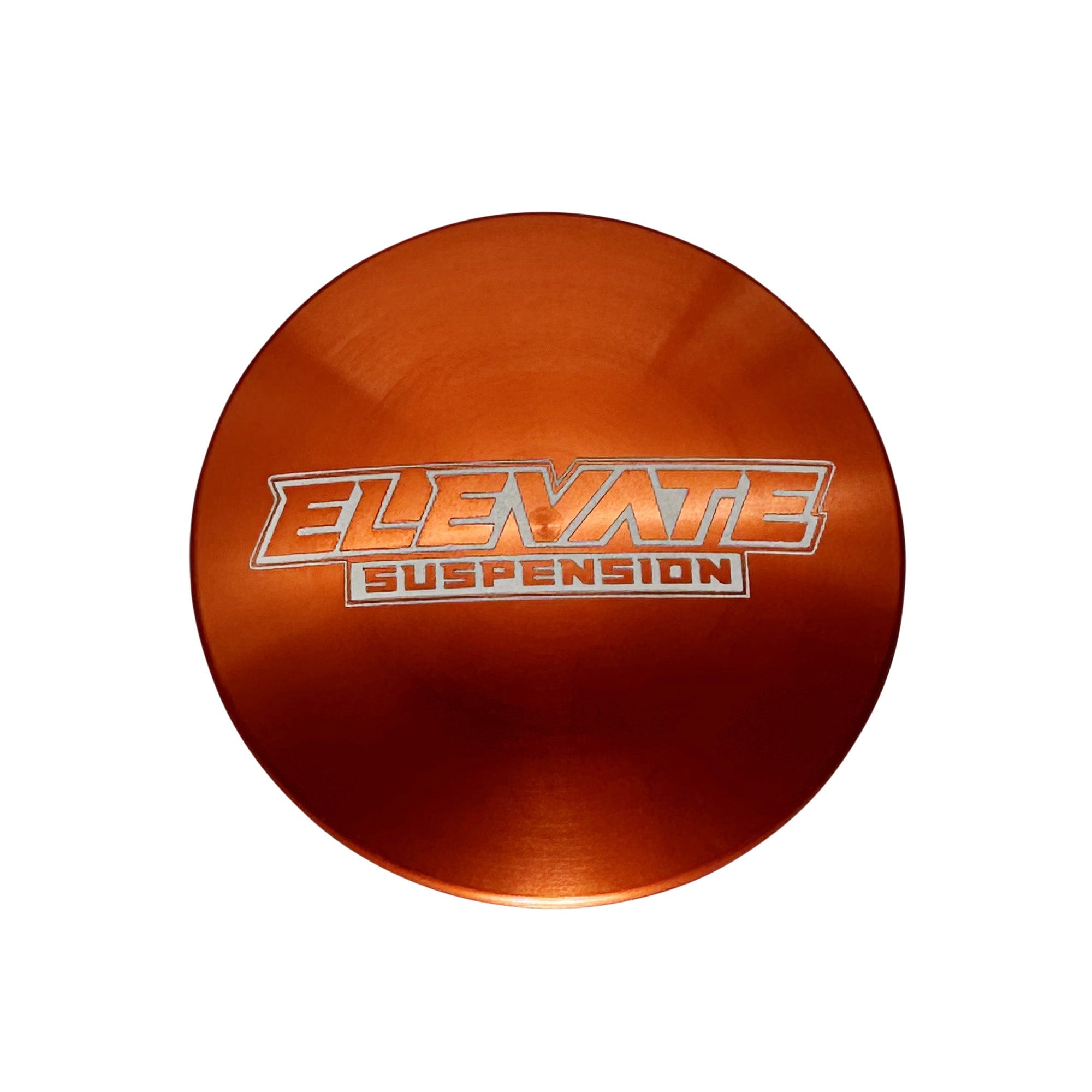 Elevate Fox Orange Billet Cap for Chromoly Uniball UCA, Pair