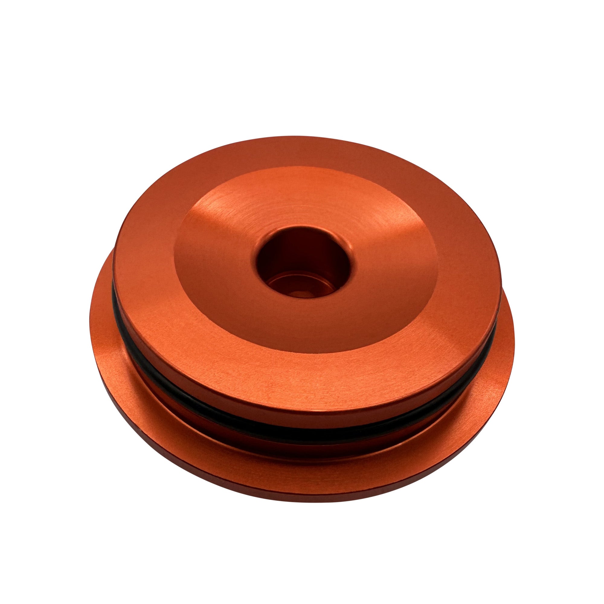 Elevate Fox Orange Billet Cap for Chromoly Ball Joint UCA, Pair
