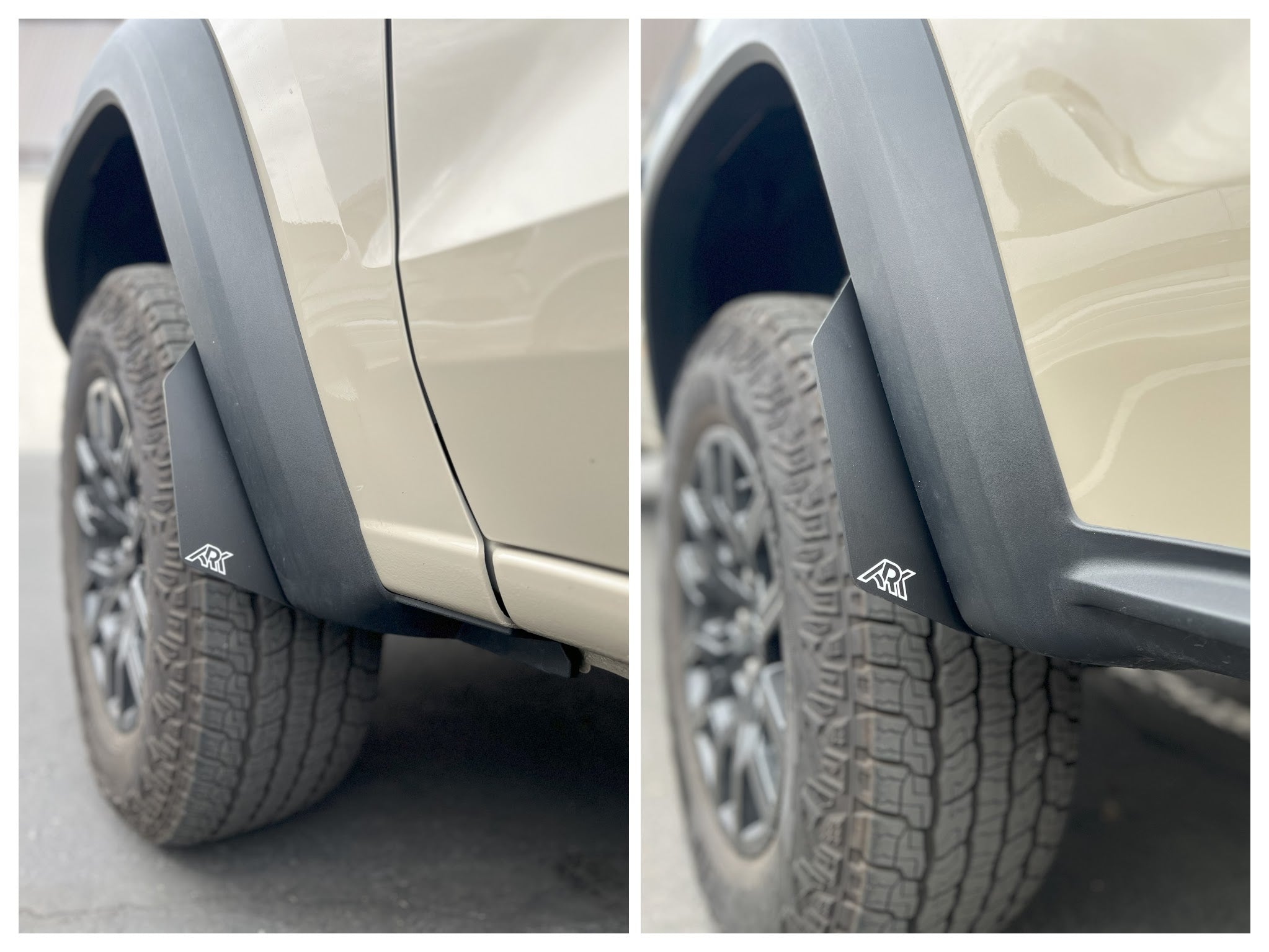 2023+ Chevy Colorado ZR2/Trailboss TriXPoly Micro Flares enhance off-road style and protection with durable, sleek design.