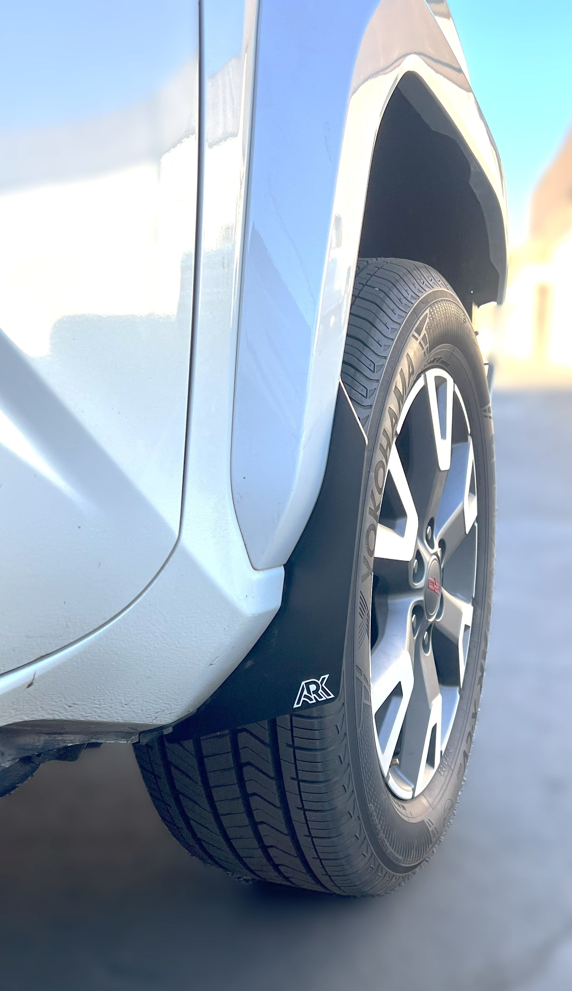 2025+ Toyota 4Runner TriXpoly Micro Flares installed on a vehicle, enhancing tire coverage and style.
