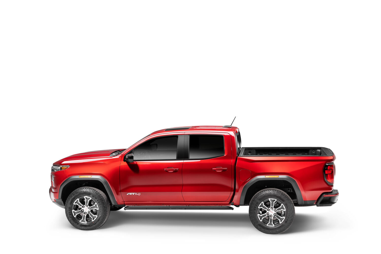 RKR Rock Rails Cab Length (2 Steps per Side) 2015-2025 Chevy Colorado/GMC Canyon Crew Cab Textured Black NFab