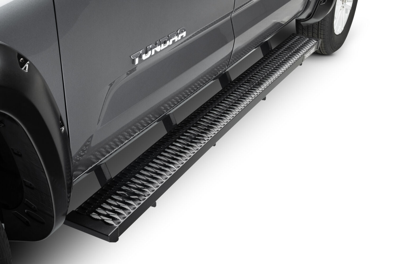 Growler Step System Cab Length (1 Step per Side) 7 Inch Board 2022-2025 Toyota Tundra CrewMax Textured Black NFab
