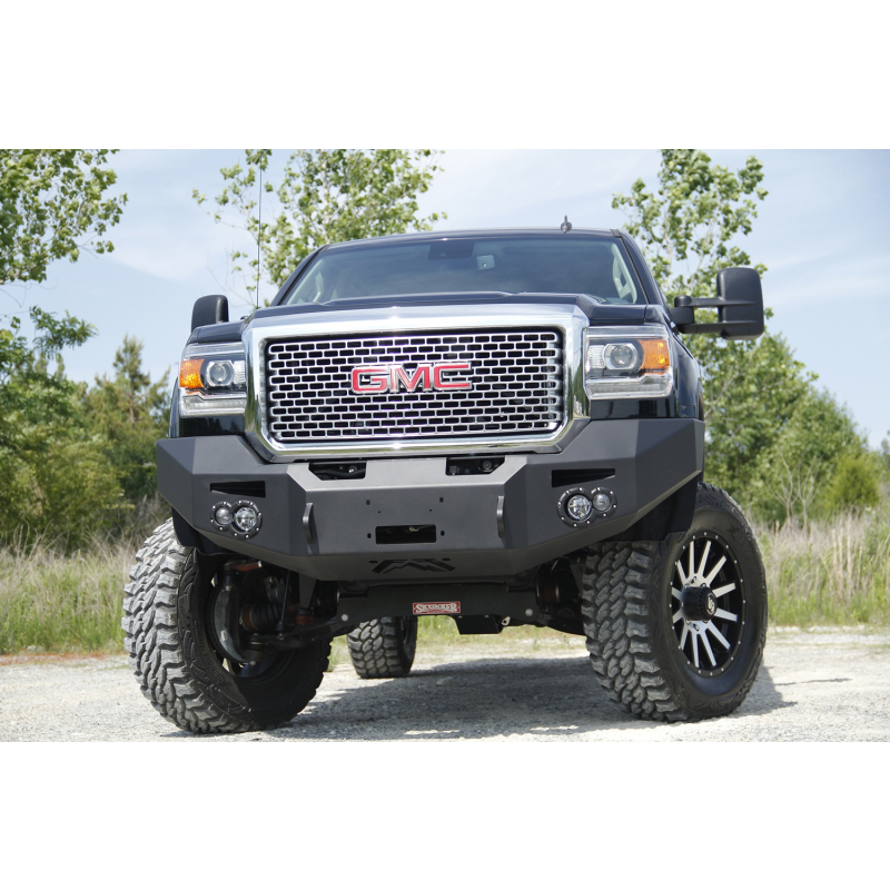 Fab Fours Premium Heavy Duty Winch Front Bumper GM14-A3151-1