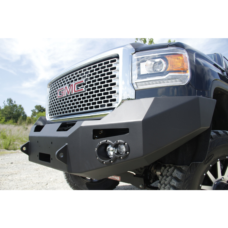 Fab Fours Premium Heavy Duty Winch Front Bumper GM14-A3151-1