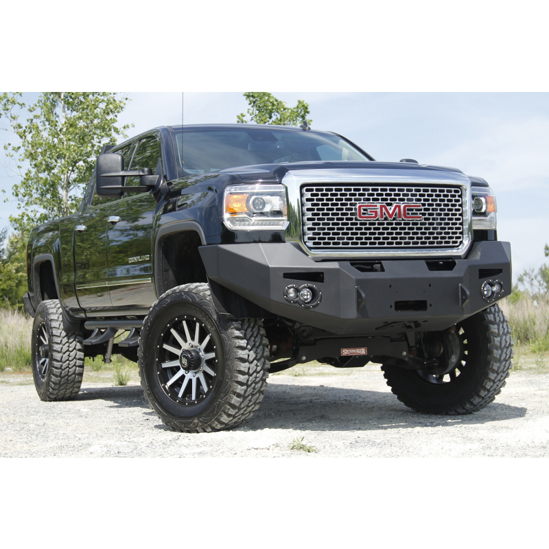 Fab Fours Premium Heavy Duty Winch Front Bumper GM14-A3151-1