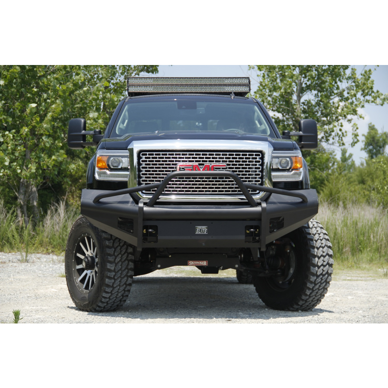 Fab Fours Elite Front Ranch Bumper w/ Pre Runner Guard Model GM14-Q3162-1