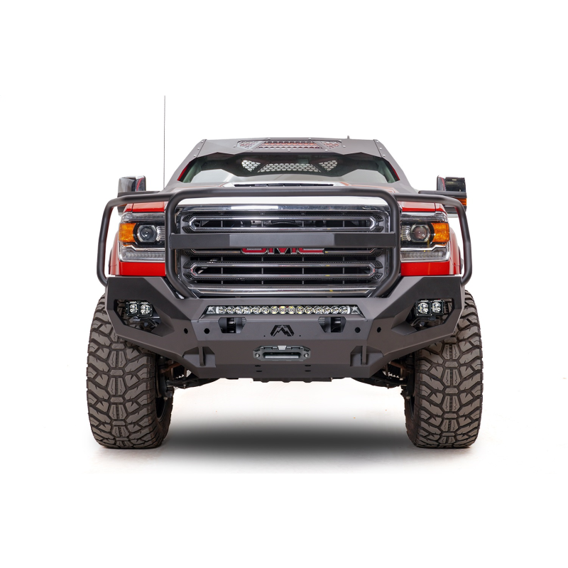 Fab Fours Matrix Front Bumper w/ Grille Guard Model GM15-X2850-1