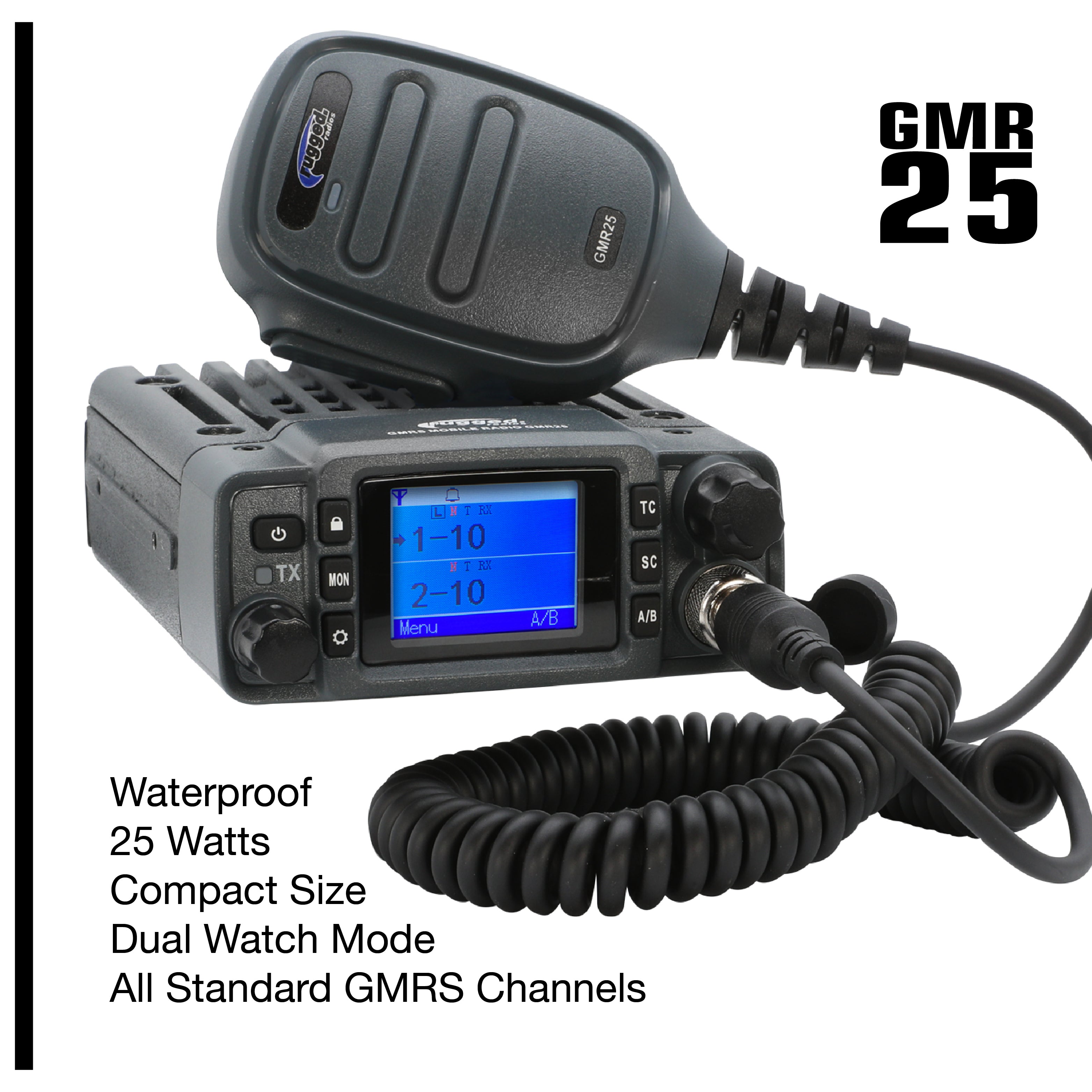 Toyota Tacoma 4Runner Sequoia Lexus Two-Way GMRS Mobile Radio Kit - Rambler G4
