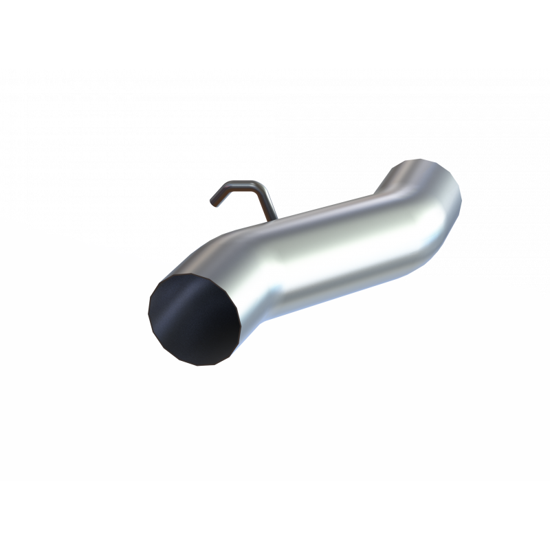 4 Inch Exhaust Pipe For 06-07 Silverado/Sierra 2500/3500 T409 Stainless Steel Regular Cab Adaptor Duramax MBRP