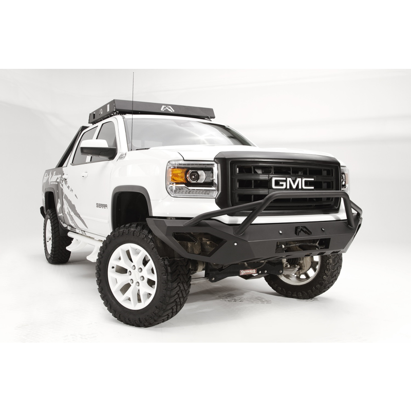 Fab Fours Vengeance Front Bumper w/ Pre Runner Guard Model GS14-D3152-1
