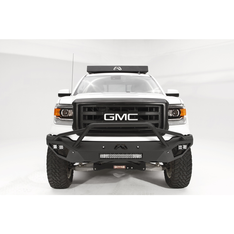 Fab Fours Vengeance Front Bumper w/ Pre Runner Guard Model GS14-D3152-1