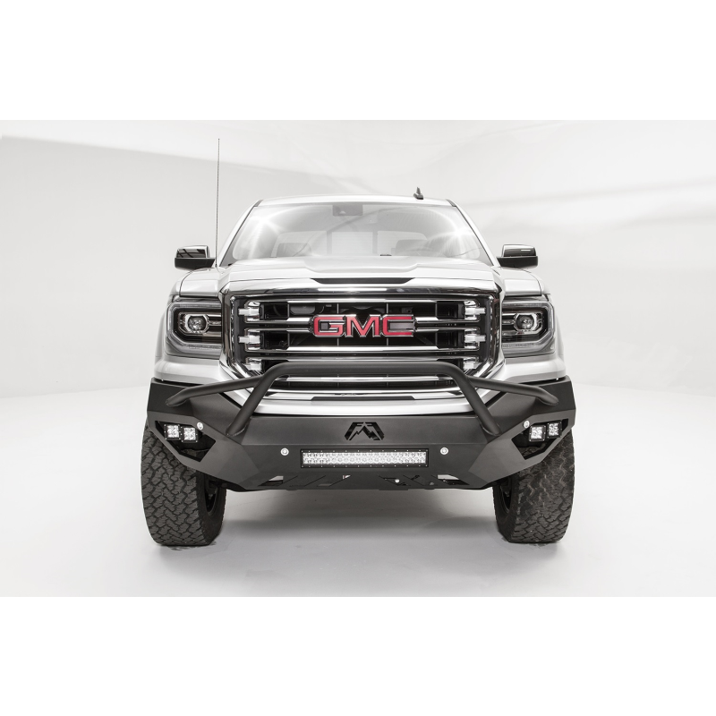 Fab Fours Vengeance Front Bumper w/ Pre Runner Guard Model GS16-D3952-1