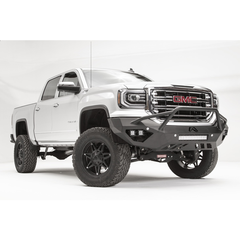 Fab Fours Vengeance Front Bumper w/ Pre Runner Guard Model GS16-D3952-1