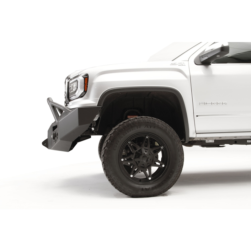 Fab Fours Premium Winch Front Bumper w/ Pre Runner Guard Model GS16-F3952-1