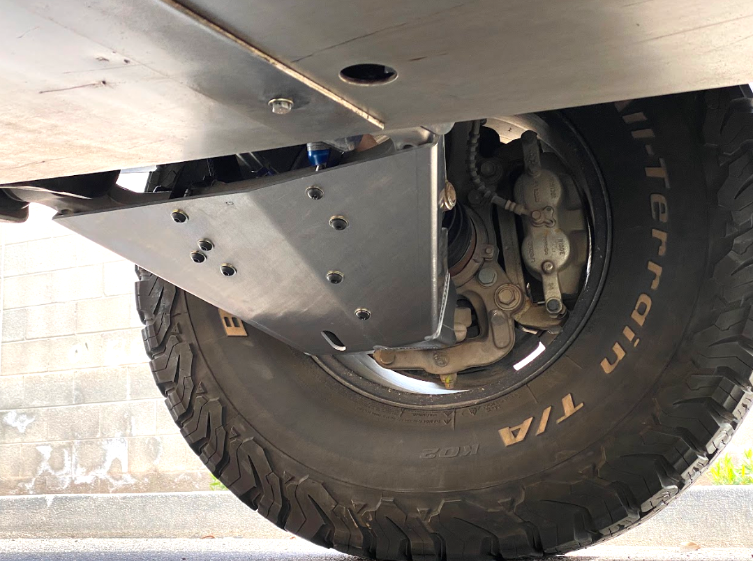 Gen 2 Raptor Front Lower A-Arm Skid Plate Kit for Stock Arm