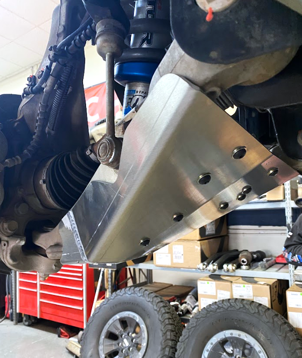 Gen 2 Raptor Front Lower A-Arm Skid Plate Kit for Stock Arm