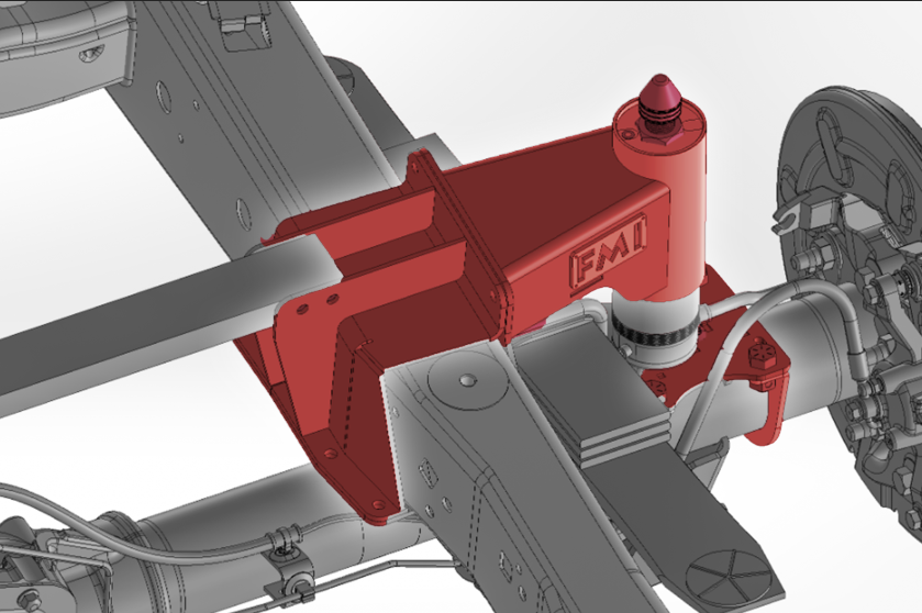 2010-2014 Ford Raptor Bump Stop Kit by Foutz Motorsports, designed for enhanced suspension performance and durability.