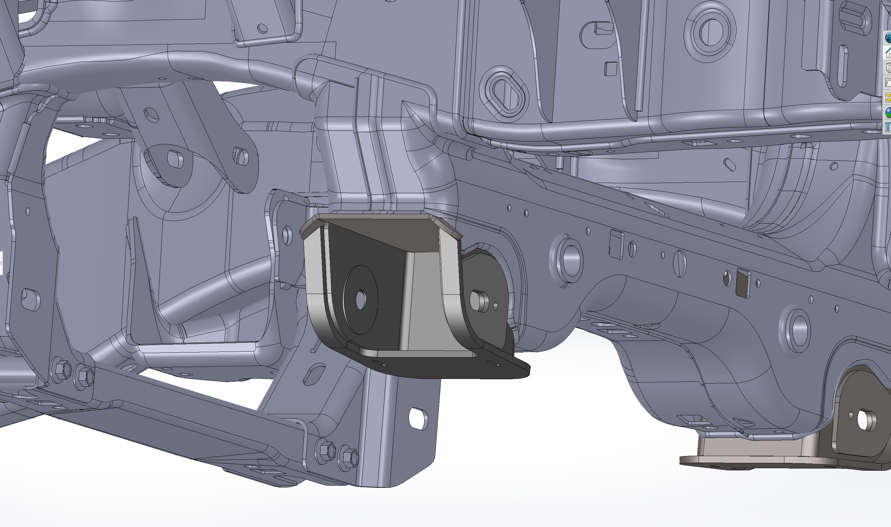 Front lower arm pocket replacement kit for 2010-2014 GEN 1 Raptor, designed for enhanced durability and performance.