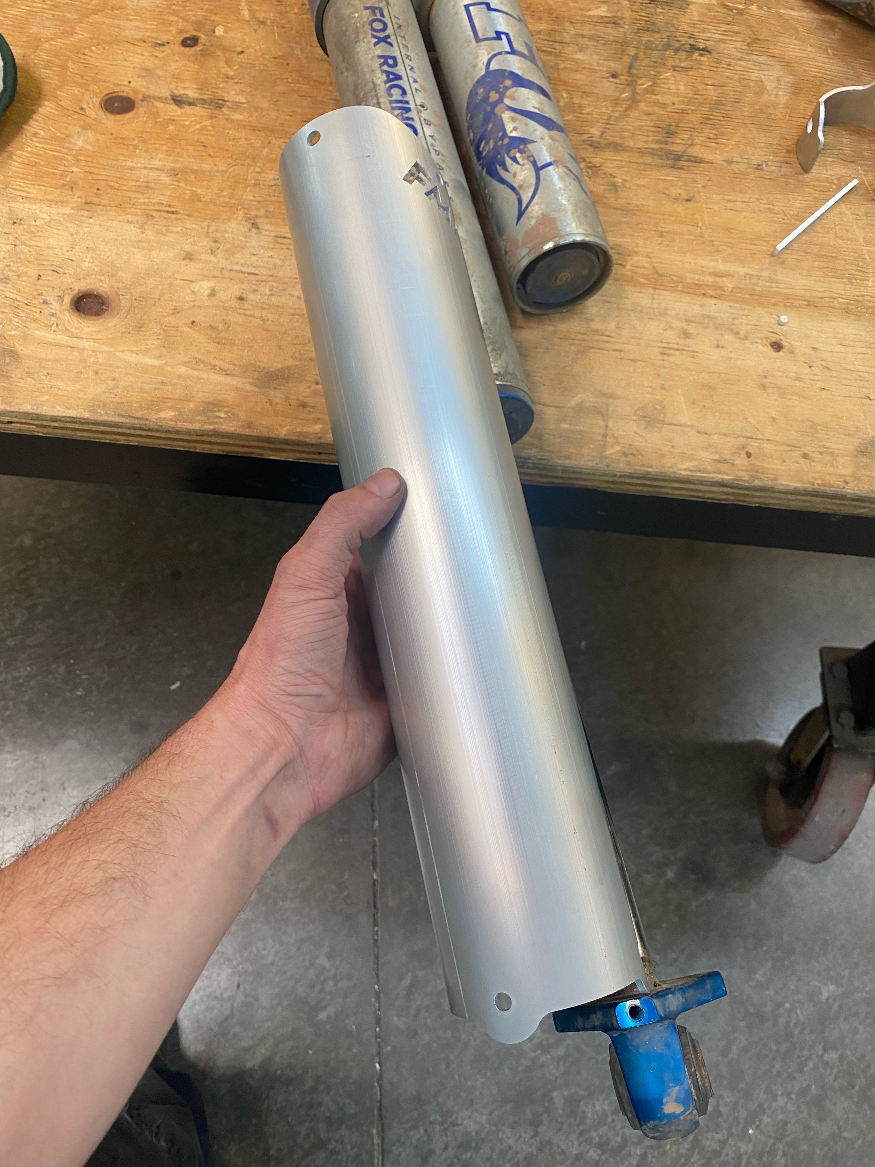 Gen 1 Full length Aluminum Shock Guard REPLACEMENT - PAIR