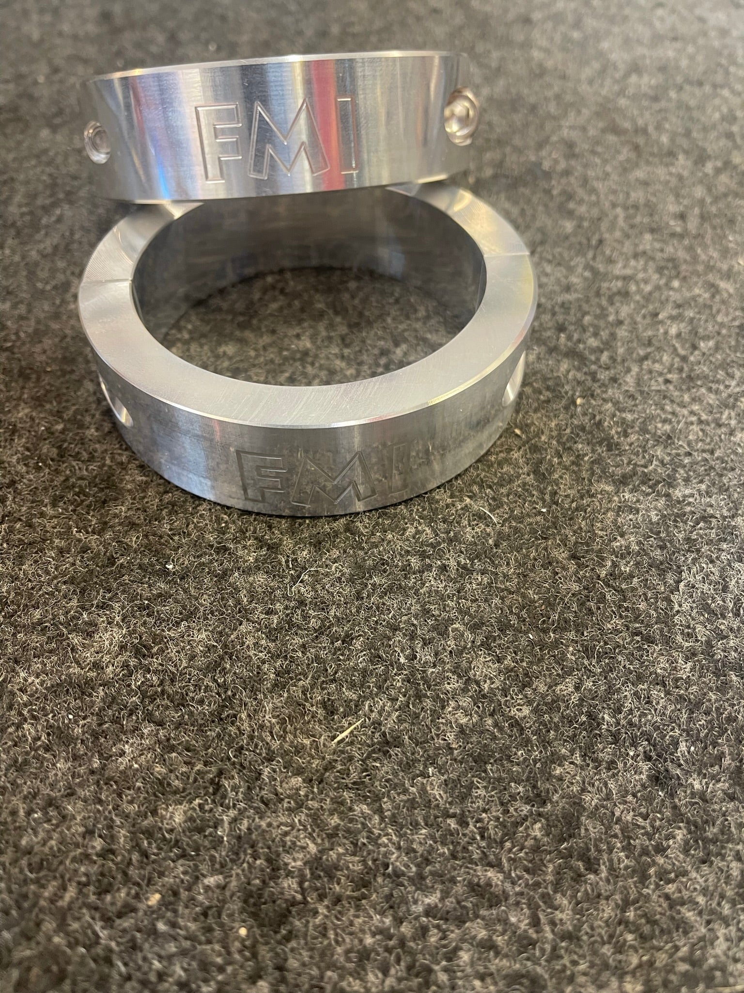 Front leveling kit for 2022 and newer Bronco Raptor, featuring durable aluminum spacers for improved stance and performance.