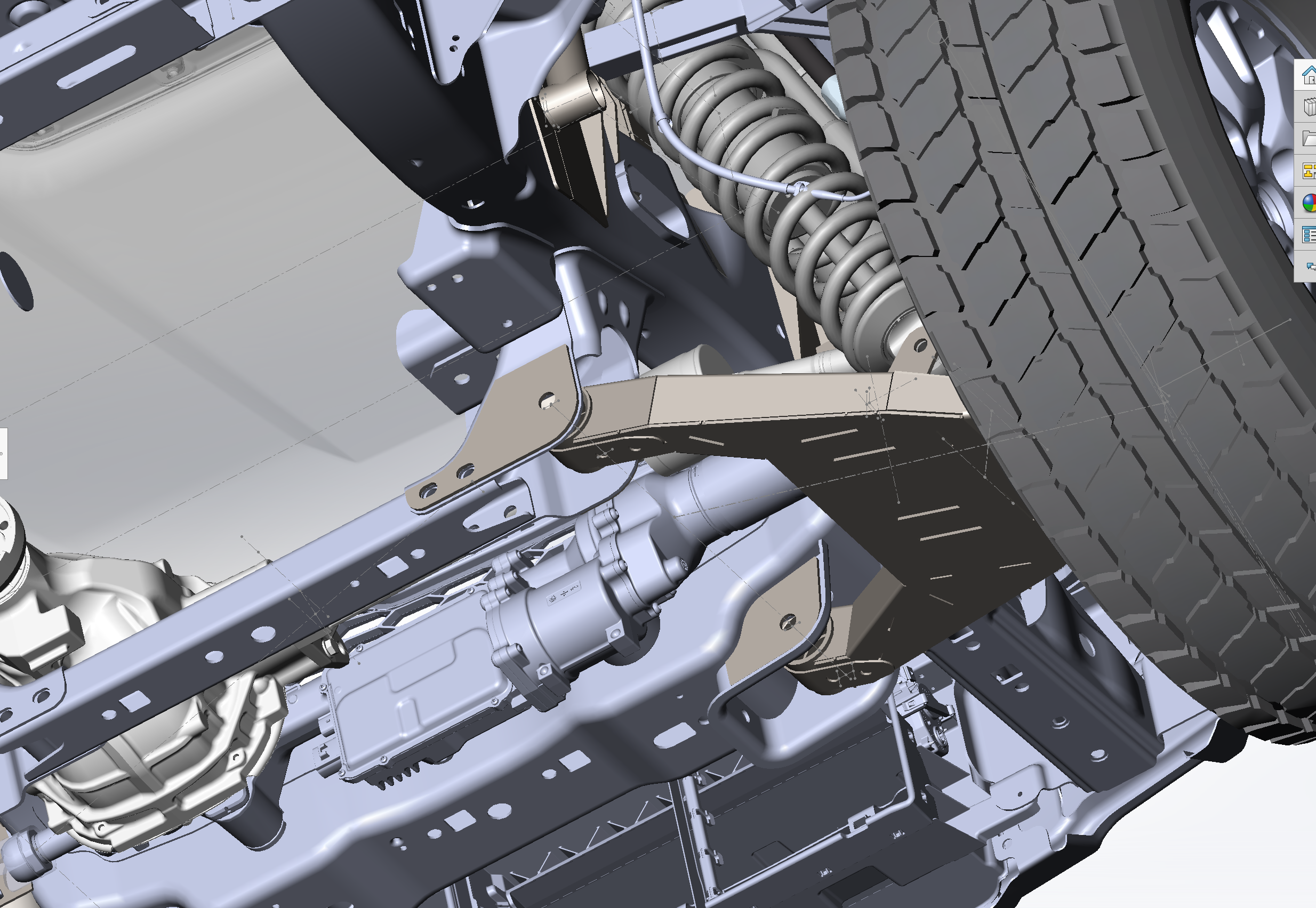 Weld-in plate kit for 2017 and newer Raptor lower arm slot delete, designed for enhanced offroad performance.